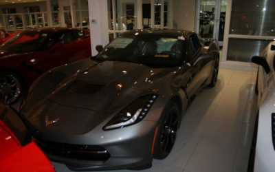 One of our new 2015 Stingray’s getting ready to leave the showroom